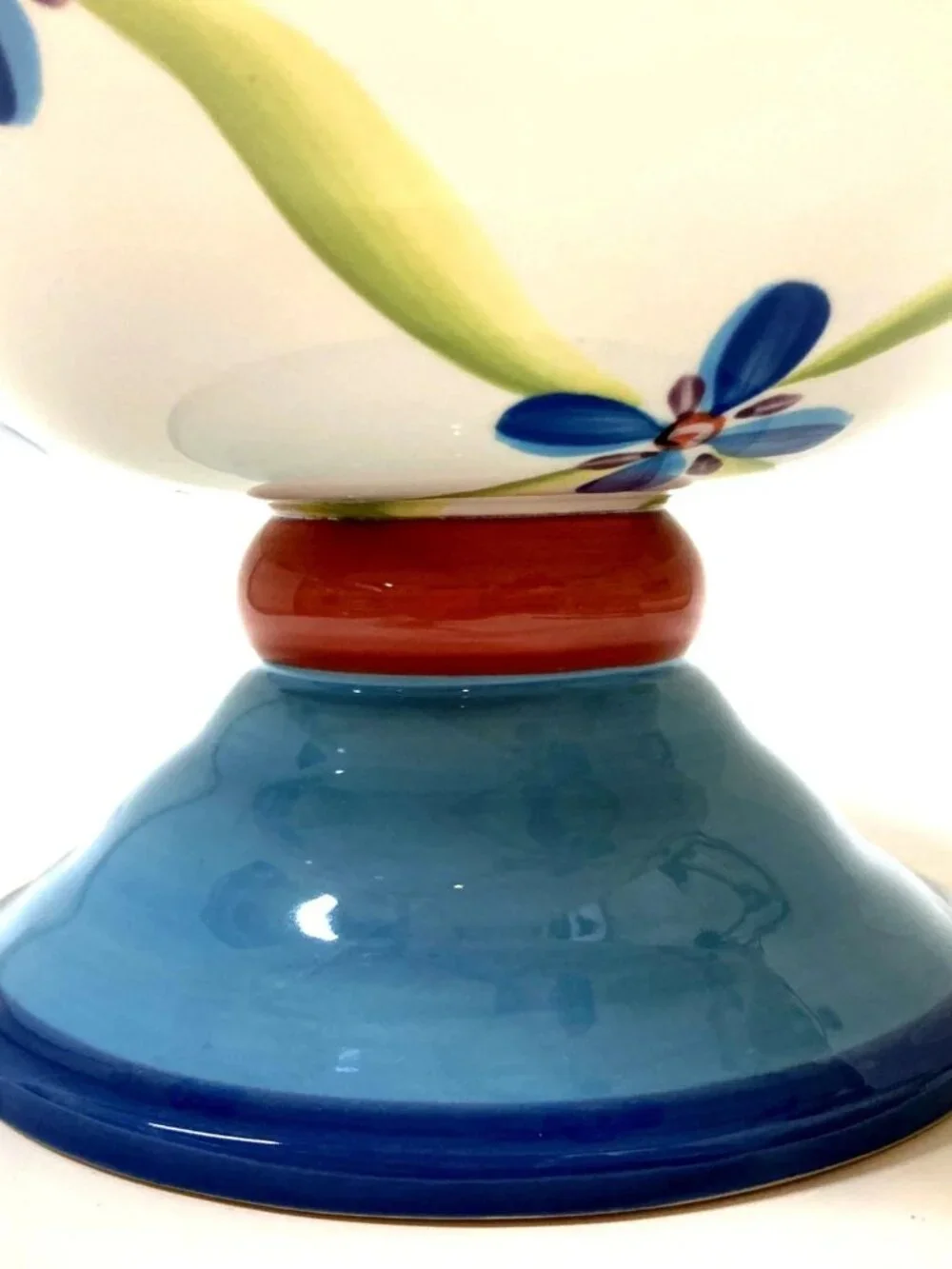 Southern Living at Home Gail Pittman VERANDA Pedestal Compote Serving Bowl EUC